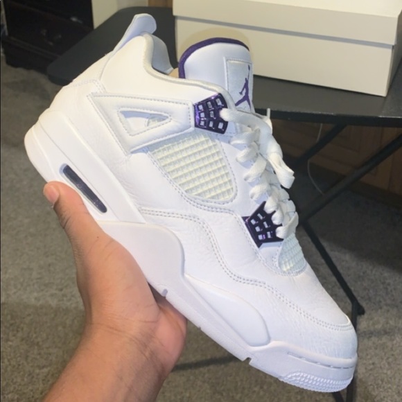 Jordan 4 “purple metallics”